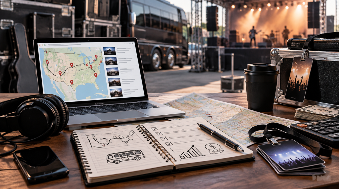How to Plan a Profitable Music Tour From Start to Finish